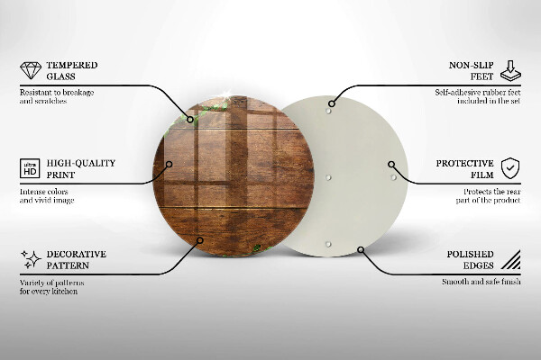 Protection plaque induction Planches et feuilles de bois