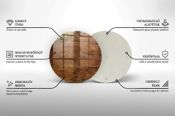 Protection plaque induction Planches et feuilles de bois