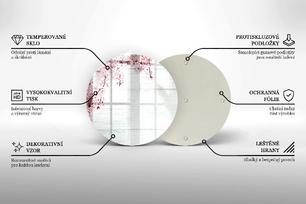 Protection plaque induction Des fleurs sur les planches