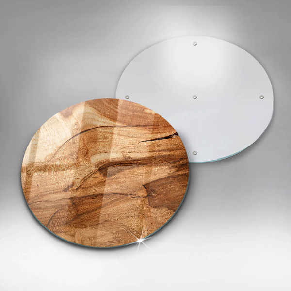 Protection plaque induction Texture de planche de bois