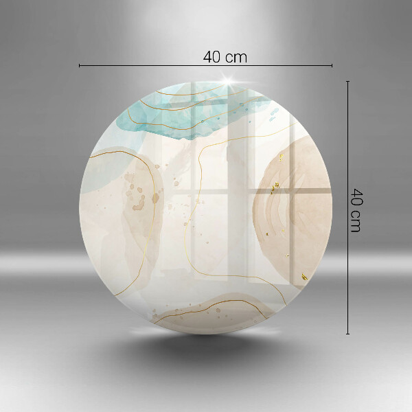 Protection plaque induction Taches bohèmes et or