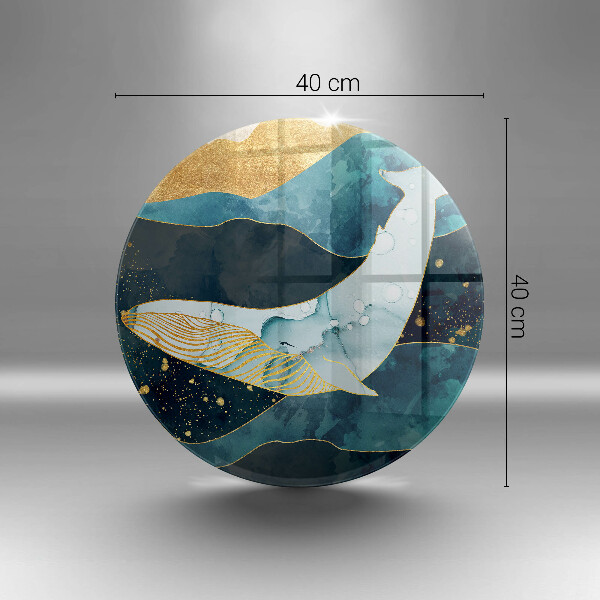 Protection plaque induction Abstraction des baleines