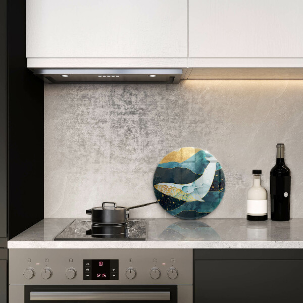 Protection plaque induction Abstraction des baleines