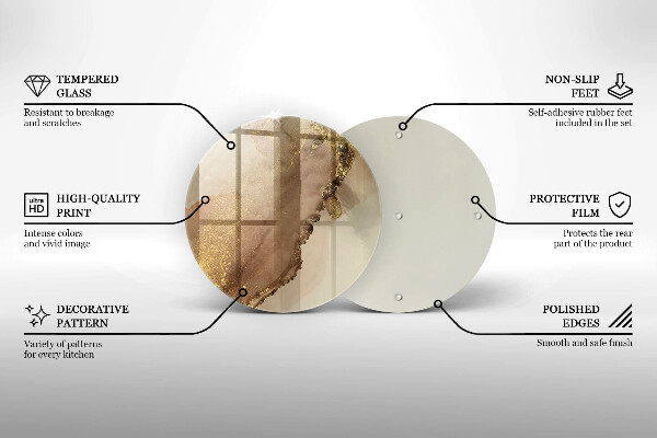 Protection plaque induction Abstraction de l'or