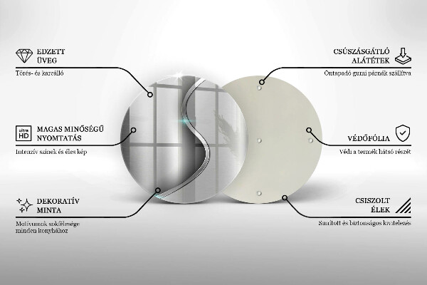 Protection plaque induction Métal argenté abstrait