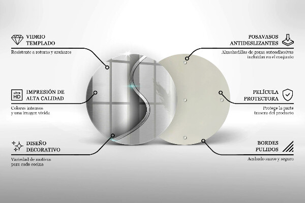 Protection plaque induction Métal argenté abstrait