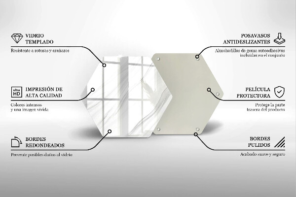 Protection plaque induction Marbre délicat