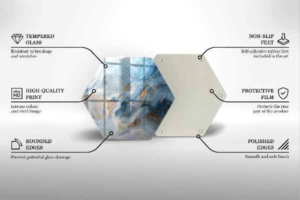 Cache plaque de cuisson Texture de marbre