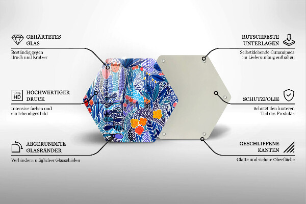 Protection plaque induction Prairie peinte