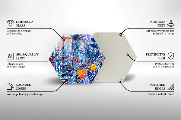 Protection plaque induction Prairie peinte