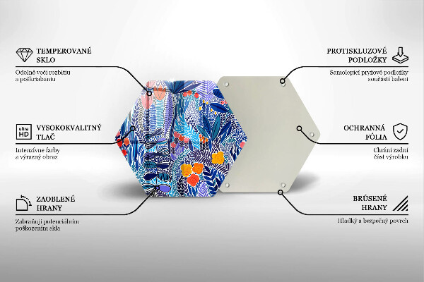 Protection plaque induction Prairie peinte