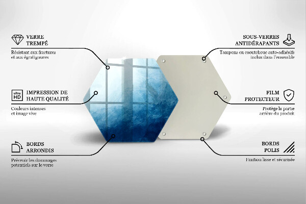 Cache plaque de cuisson Fond abstrait