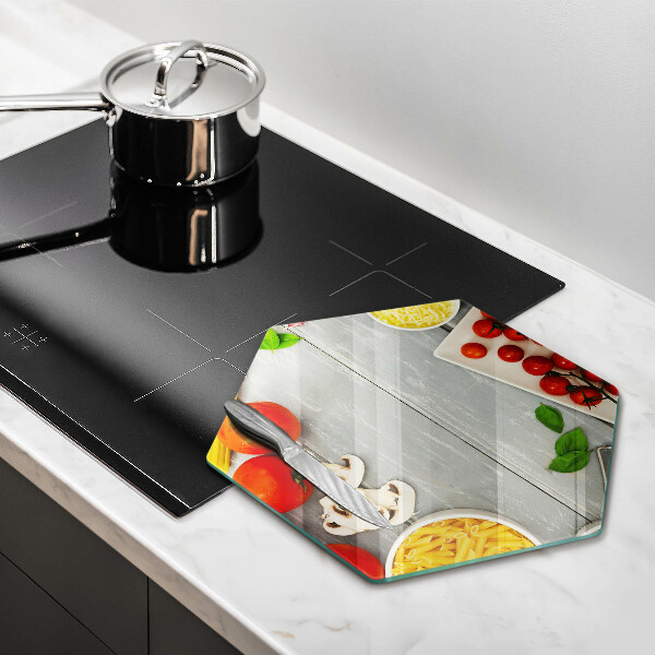 Cache plaque de cuisson Nourriture de cuisine