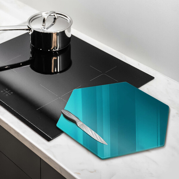 Protège plaque de cuisson Turquoise