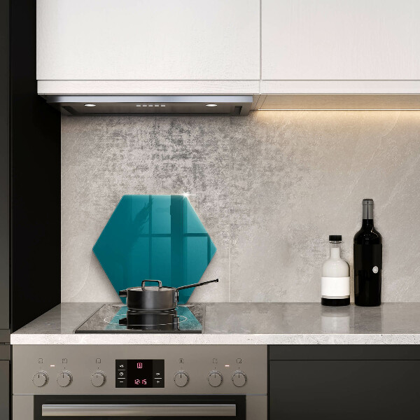 Protège plaque de cuisson Turquoise