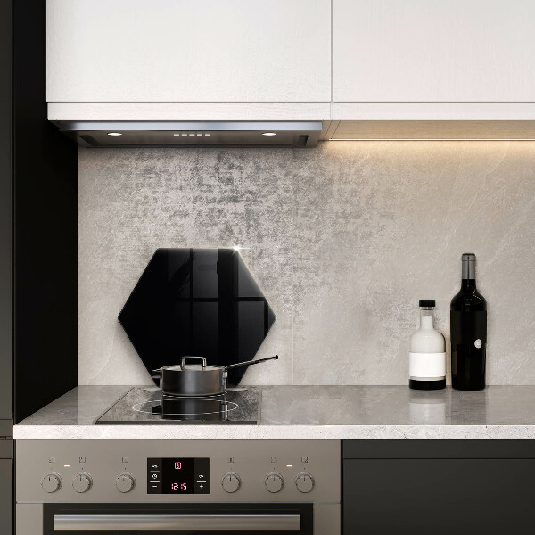 Protège plaque de cuisson Couleur noire