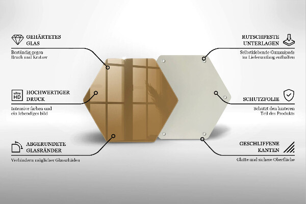 Protège plaque de cuisson Couleur beige