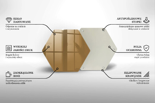 Protège plaque de cuisson Couleur beige