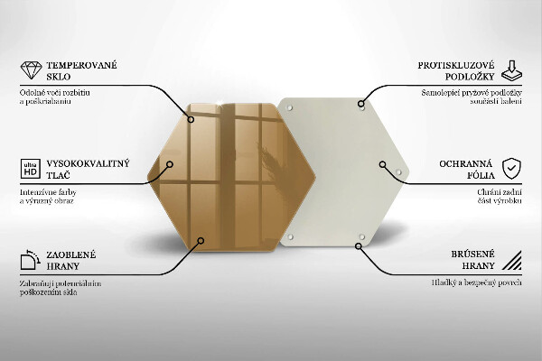 Protège plaque de cuisson Couleur beige