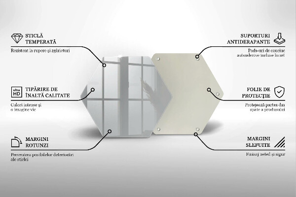 Protège plaque de cuisson Couleur grise