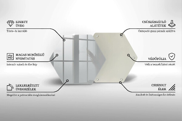 Protège plaque de cuisson Couleur grise