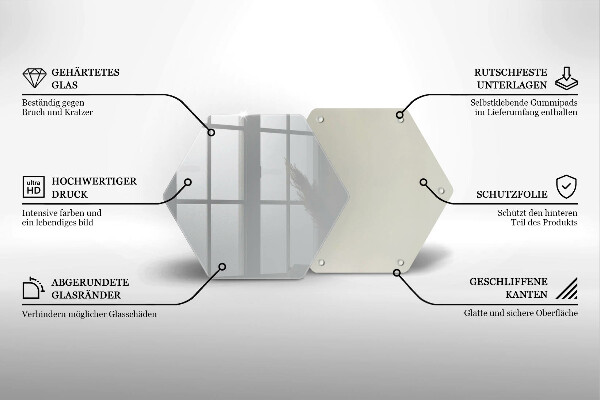 Protège plaque de cuisson Couleur grise