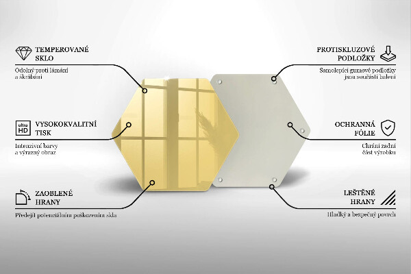 Protège plaque de cuisson Jaune