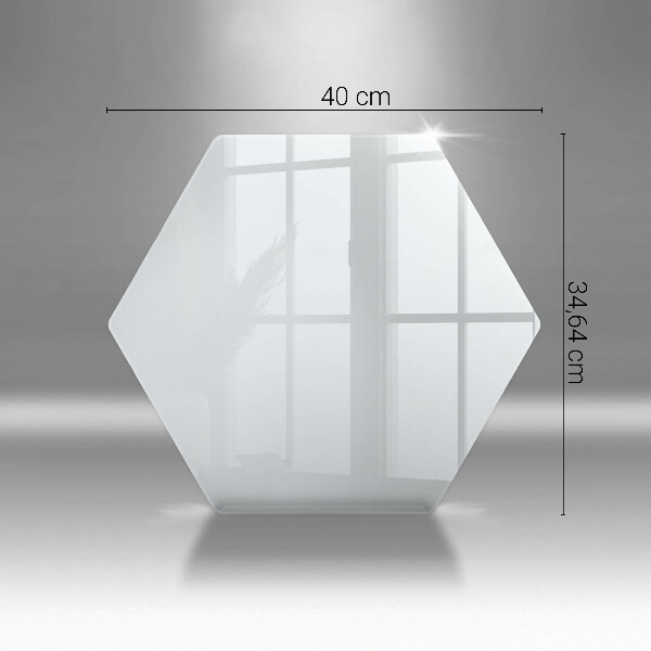 Protège plaque de cuisson couleur blanche