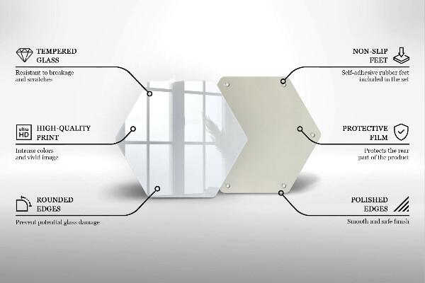 Protège plaque de cuisson couleur blanche