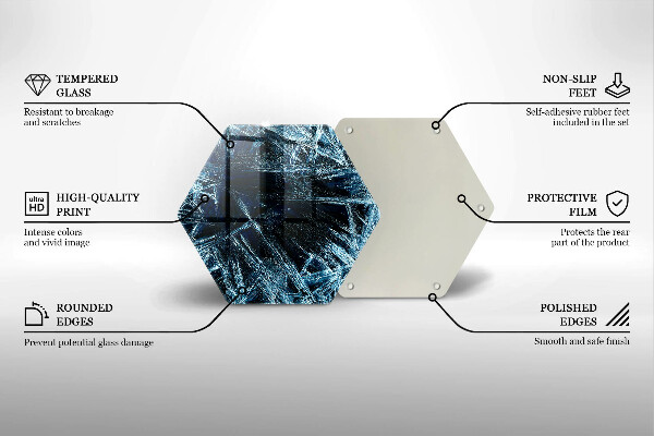 Cache plaque de cuisson Structure de glace piquante