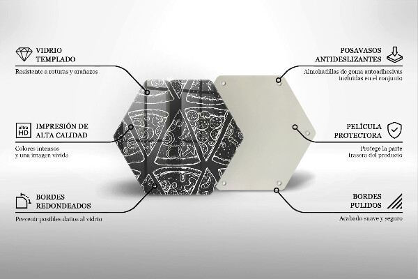 Cache plaque de cuisson Illustration de pizza