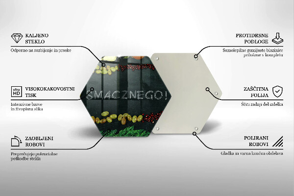 Cache plaque de cuisson Inscription Bon appétit !