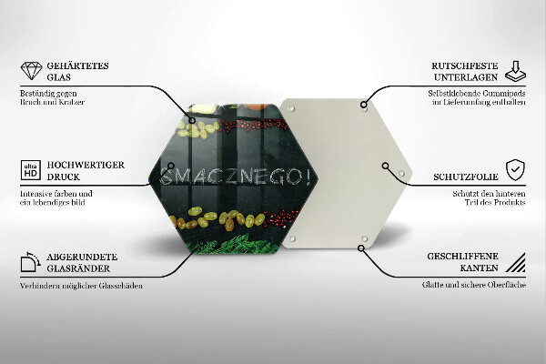 Cache plaque de cuisson Inscription Bon appétit !