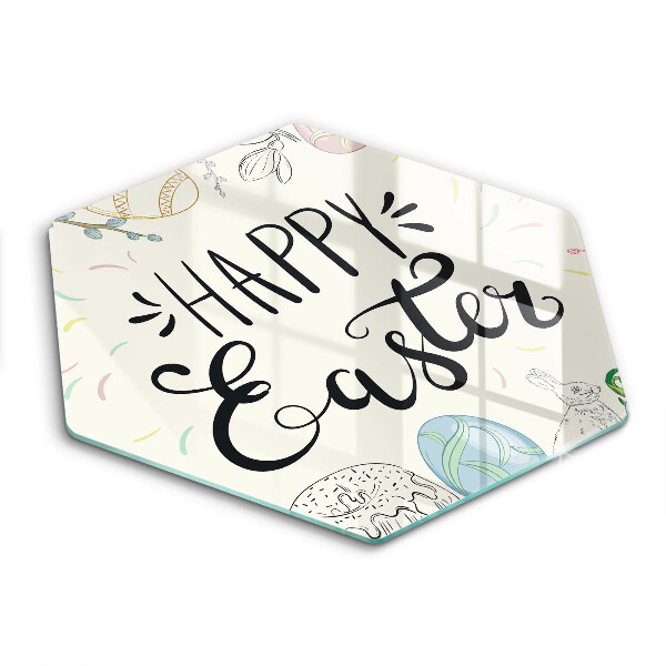 Cache plaque de cuisson Happy Easter