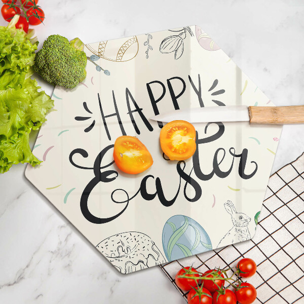 Cache plaque de cuisson Happy Easter
