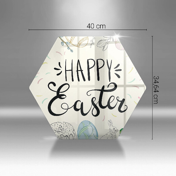Cache plaque de cuisson Happy Easter