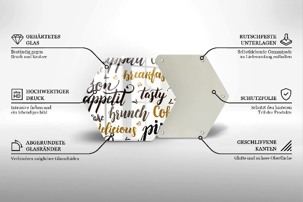 Cache plaque de cuisson Bon appétit sous-titres