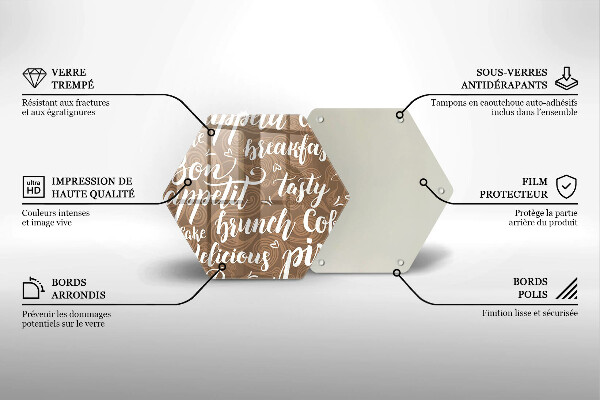 Cache plaque de cuisson Bon appétit sous-titres