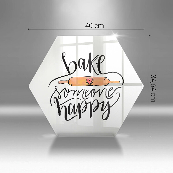 Cache plaque de cuisson Faire cuire quelqu'un de heureux