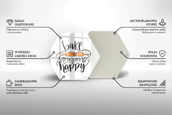 Cache plaque de cuisson Faire cuire quelqu'un de heureux