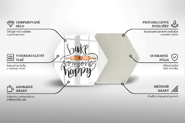 Cache plaque de cuisson Faire cuire quelqu'un de heureux