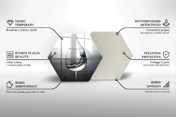 Protection plaque induction Un verre d'eau