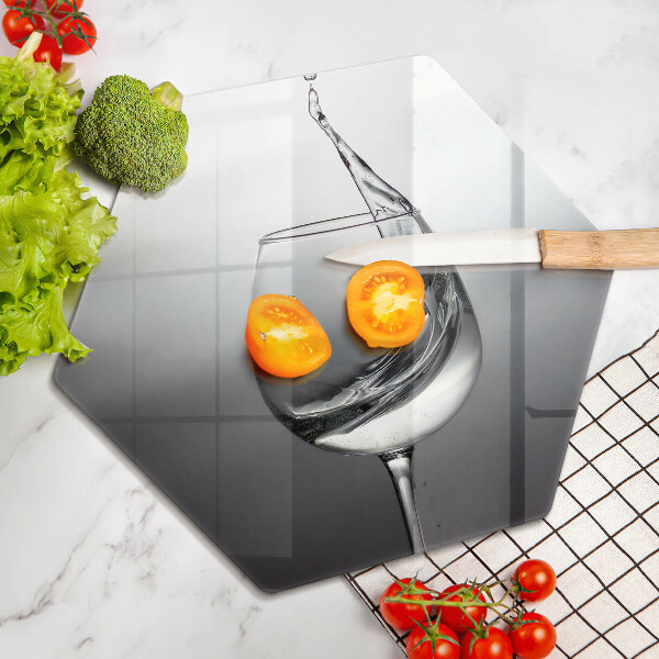 Protection plaque induction Un verre d'eau