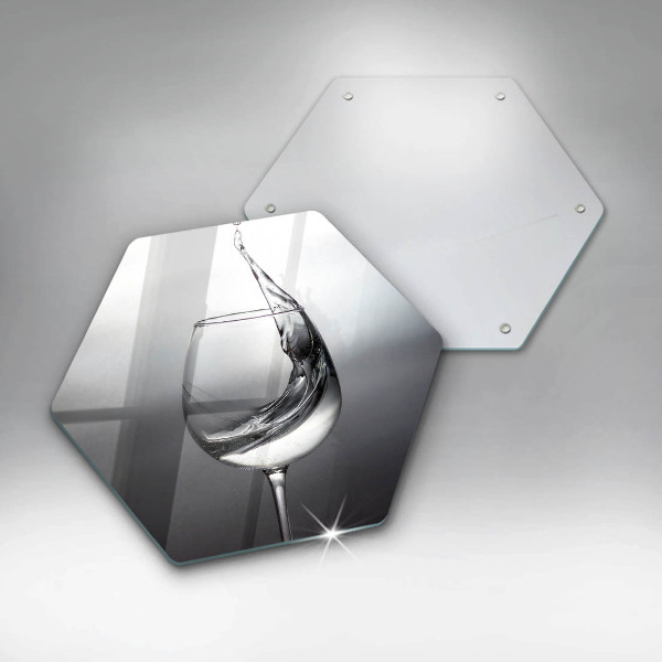 Protection plaque induction Un verre d'eau