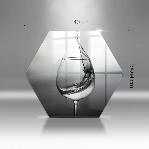 Protection plaque induction Un verre d'eau