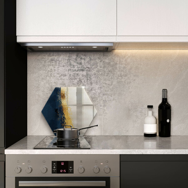 Cache plaque de cuisson Abstraction de l'or