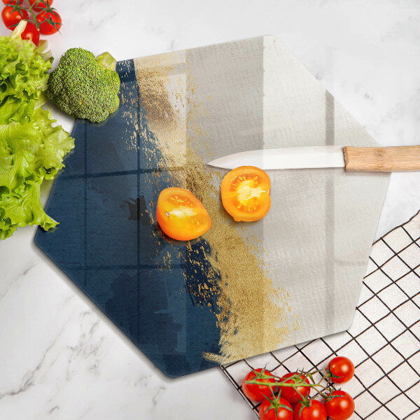 Cache plaque de cuisson Abstraction de l'or