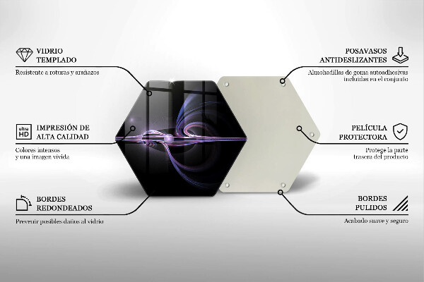 Cache plaque de cuisson Abstraction moderne