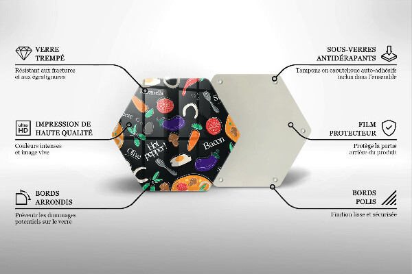 Cache plaque de cuisson Illustration de la nourriture