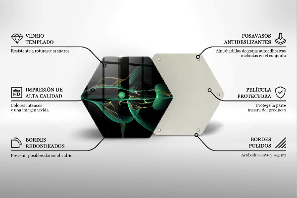 Cache plaque de cuisson Abstraction moderne